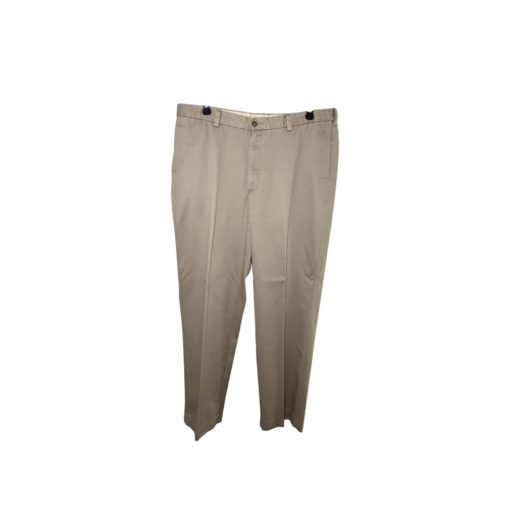 Savane Men's 40x32 Comfort Waist Pants – Khaki Tailored 2 U Straight Fit